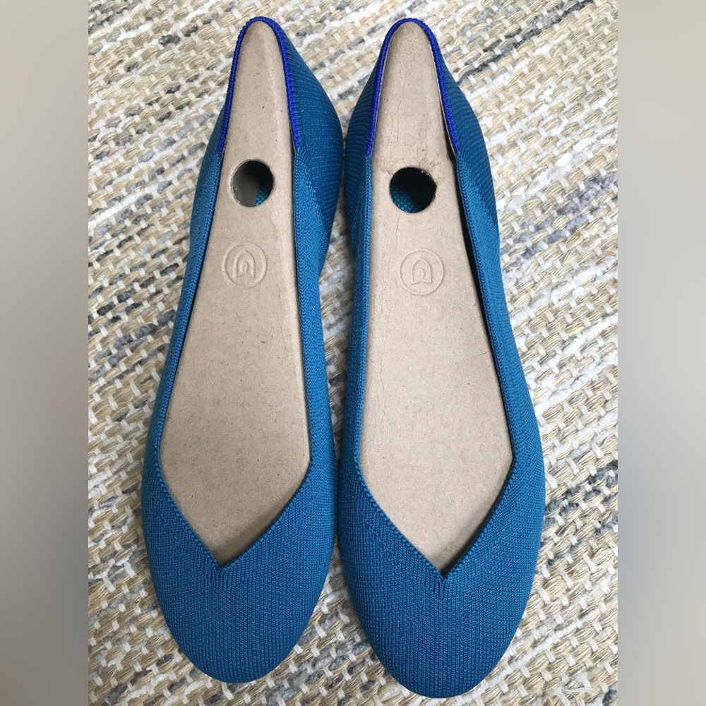 Rothy’s Topaz Flats, Size 9, $85